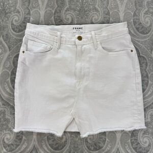 Womens Frame Le Mini Skirt